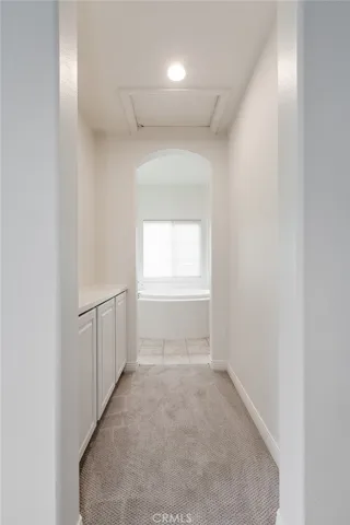 Master Bedroom Hallway to Bathroom