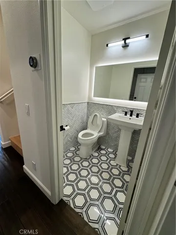 Downstairs half bathroom