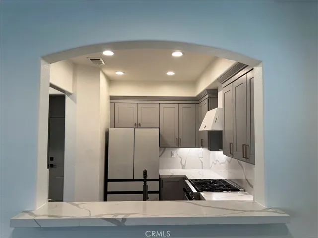 Kitchen View From Dining