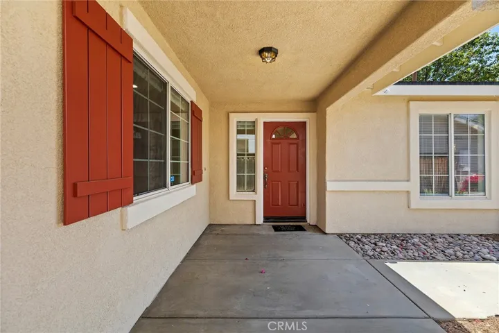 Covered front porch