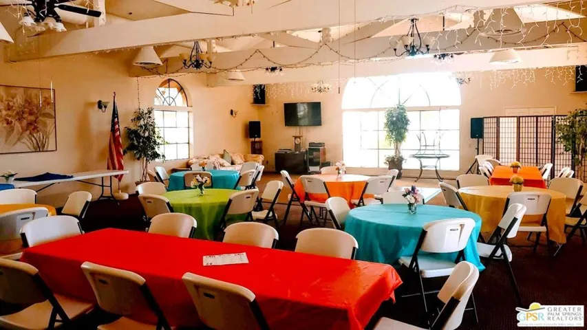 club house dinning area