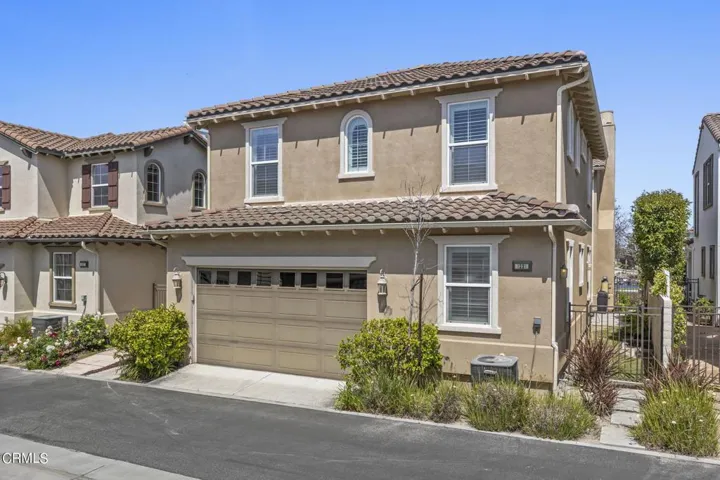 Back of Home with Garage Access