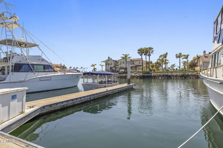 Boat slip toward West
