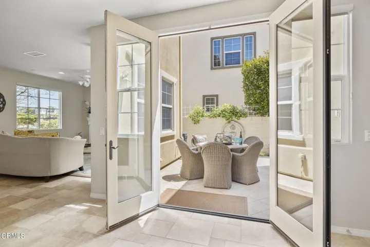 Double Doors to Garden Patio