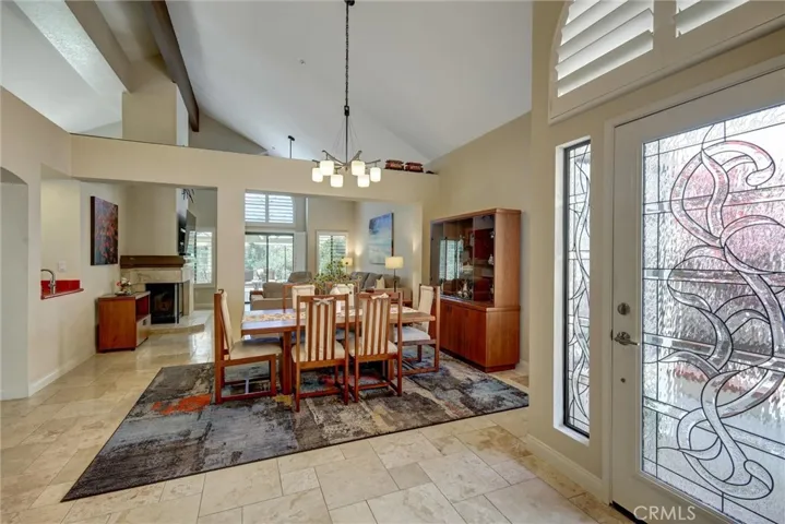 Entry Foyer & Dining Room