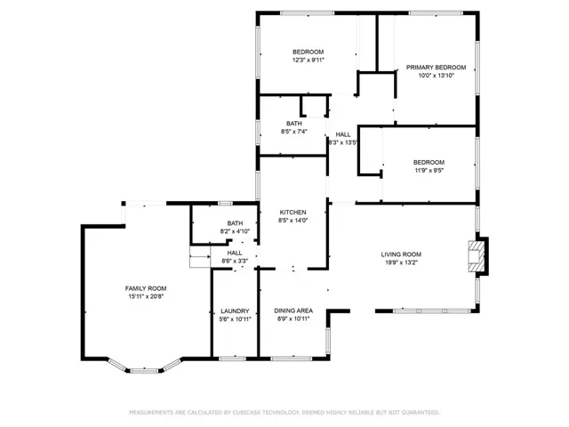 Floorplan diagram of house. Measurements are estimates only and have not been verified by Listing Broker.