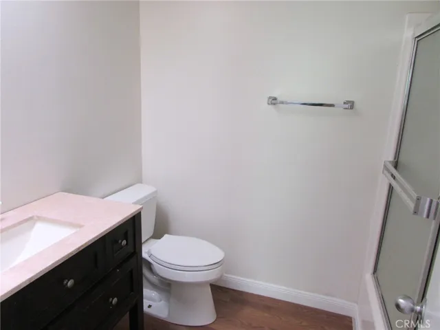 Hallway bathroom
