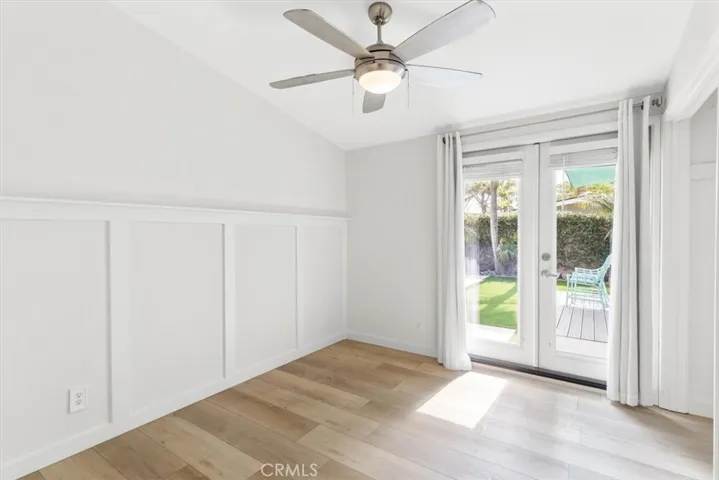 Secondary wainscoting bedroom or office