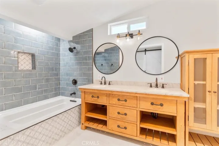 Large tub and shower
