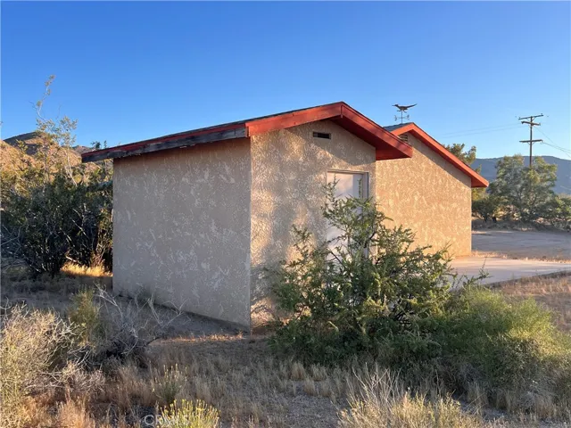 Storage shed and RV parking