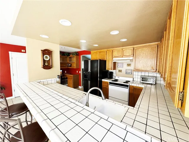 Kitchen/Dining and Family Room