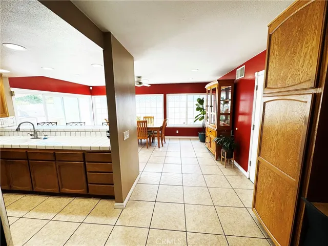 Kitchen/Dining and Family Room