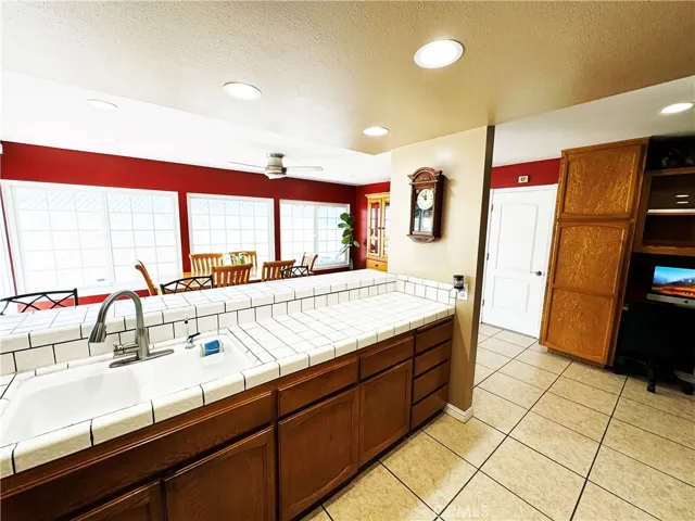 Kitchen/Dining and Family Room