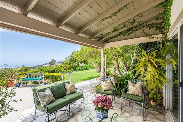 Covered Patio with Views