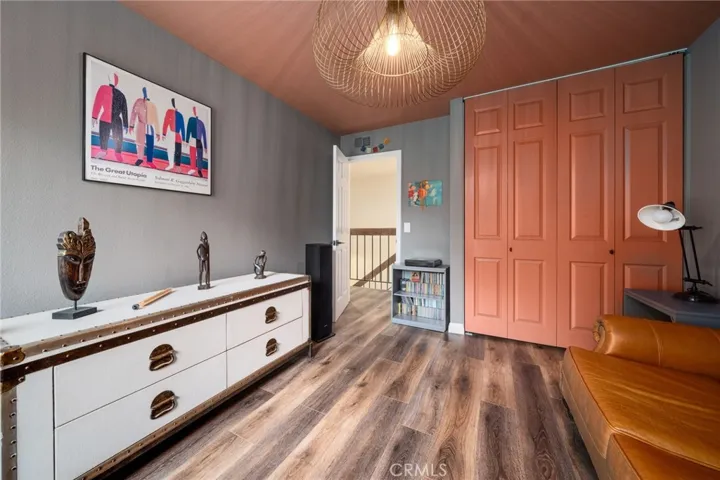 Small bedroom currently used as music room