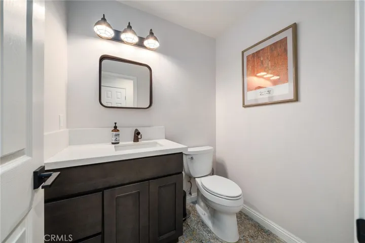 Half bath downstairs
