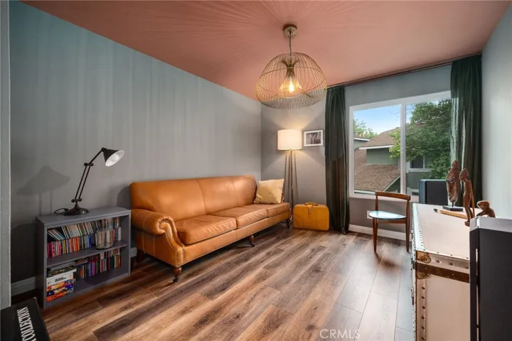 Small bedroom currently used as music room