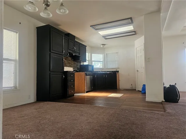 Dining room & kitchen view