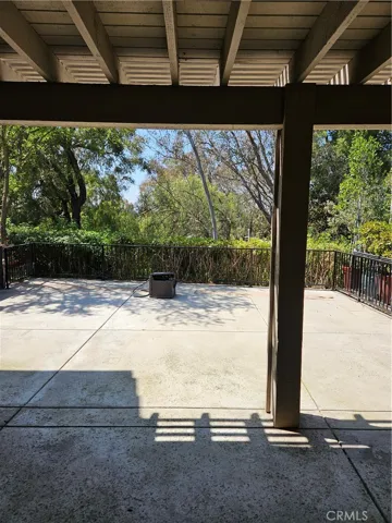 Covered patio