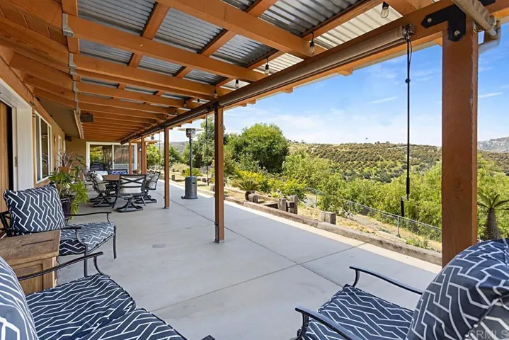 View from the front patio