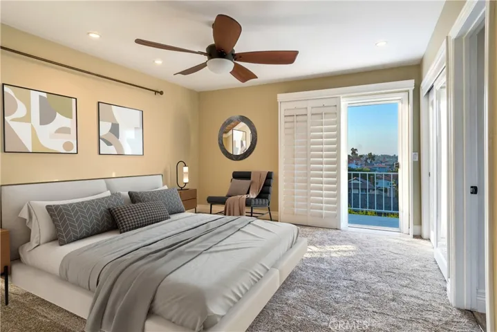 PRIMARY BEDROOM - VIRTUALLY STAGED