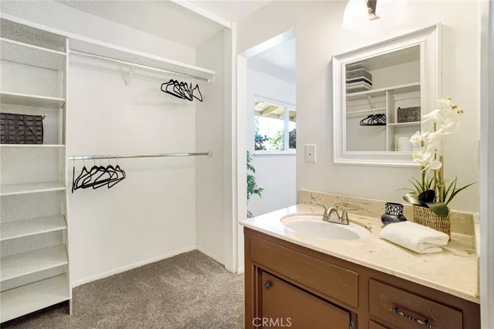 Primary Bathroom and closet