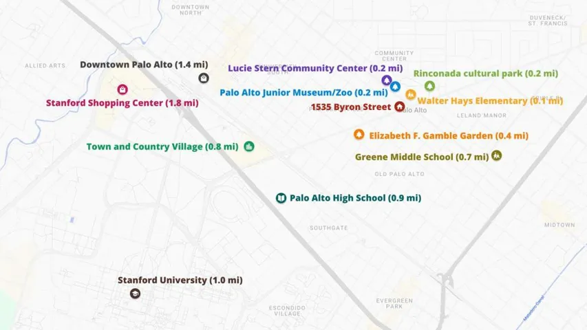 1535 Byron Street, Palo Alto, California 94301