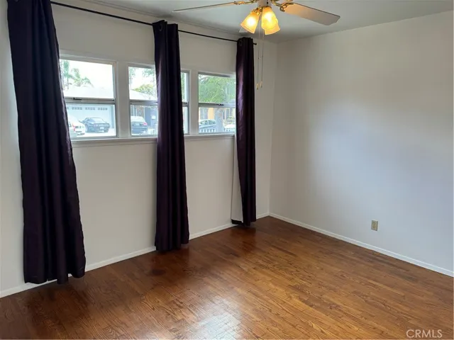 The first bedroom also has great natural light and includes a ceiling fan