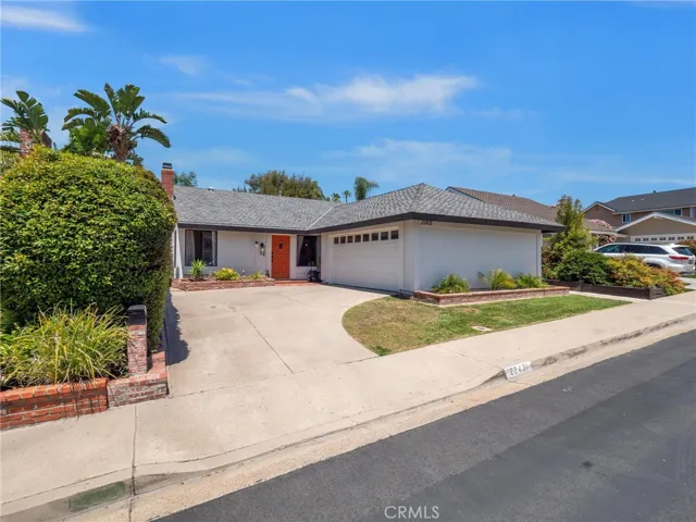 Nice curb appeal with fresh paint inside and out.