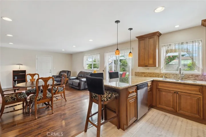 Light and bright open concept living.