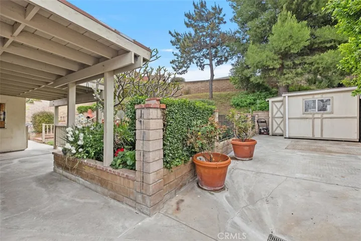 Spacious backyard area.