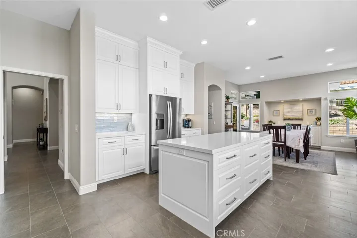 Kitchen w/View to Foyer