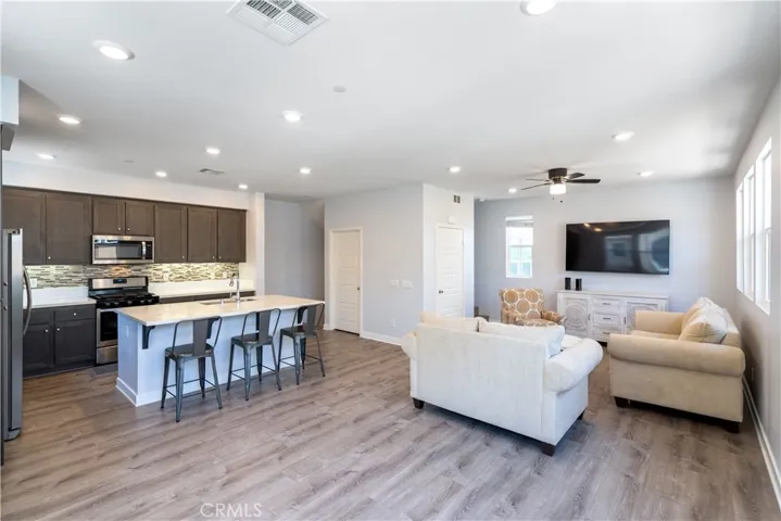 Spacious open floor plan