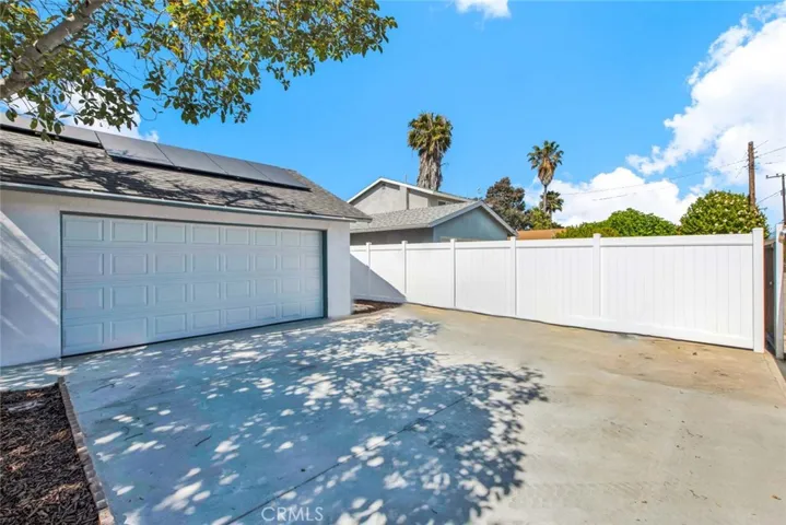 Extra Long Driveway in the Back