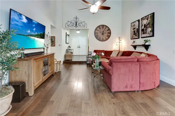 Family Room Looking Back to Formal Entry