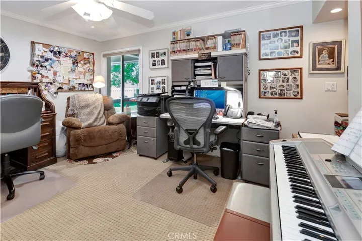 Third Bedroom Currently Used as Home Office