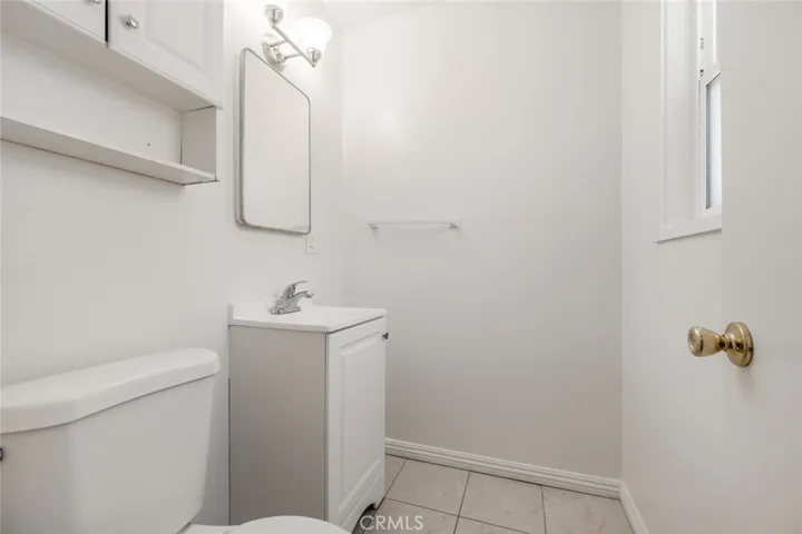 1/2 Bath in Primary bedroom
