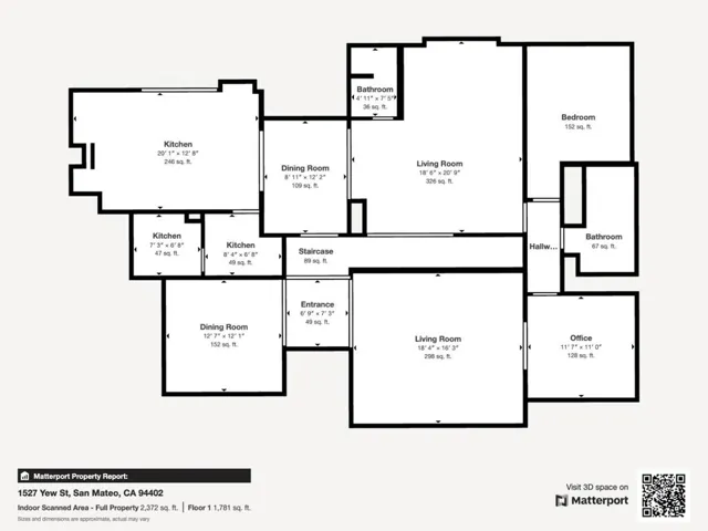 1527 Yew Street, San Mateo, California 94402