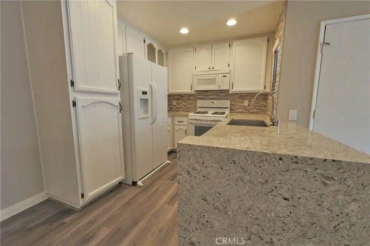 Includes side by side refrigerator- updated kitchen