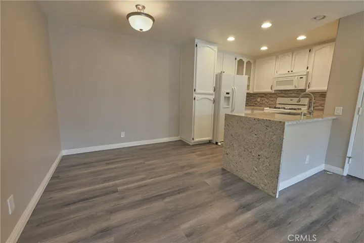 Updated kitchen and dining room