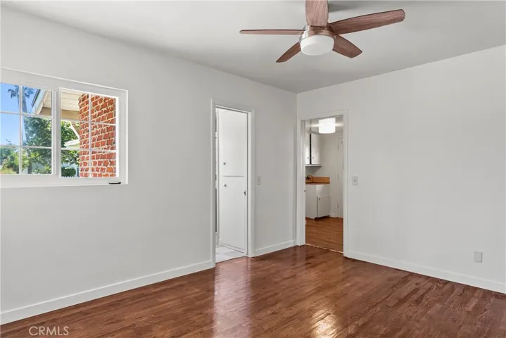 bedroom 2 New ceiling fans and baseboards throughout.