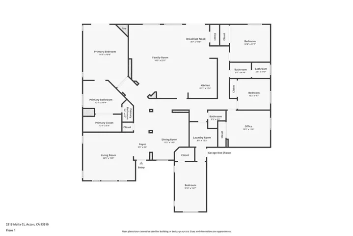 2315 Malia Court, Acton, California 93510