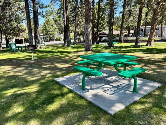 Community picnic area