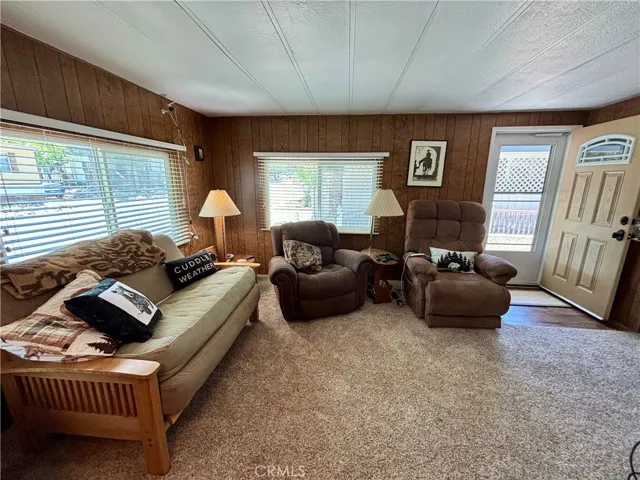Family room is to the right and living room is to the left - one big open space.