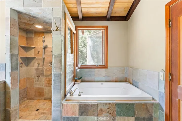 Luxurious Steam Shower and Jacuzzi Tub