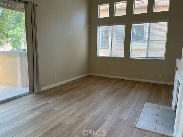 View from dining area