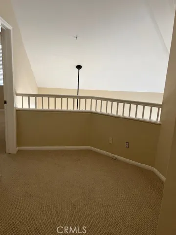 Upstairs loft -room for a desk or work space