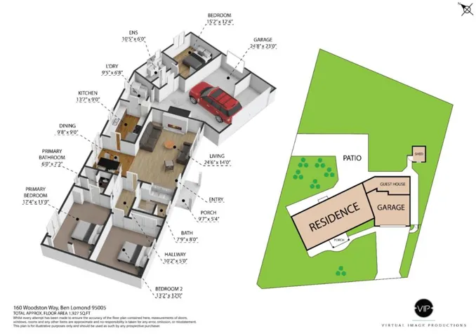 160 Woodston Way, Ben Lomond, California 95005