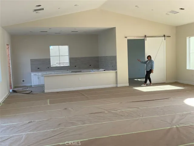 Clubhouse kitchen area