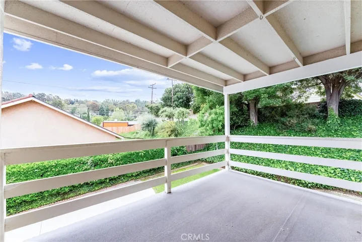Upstairs Patio